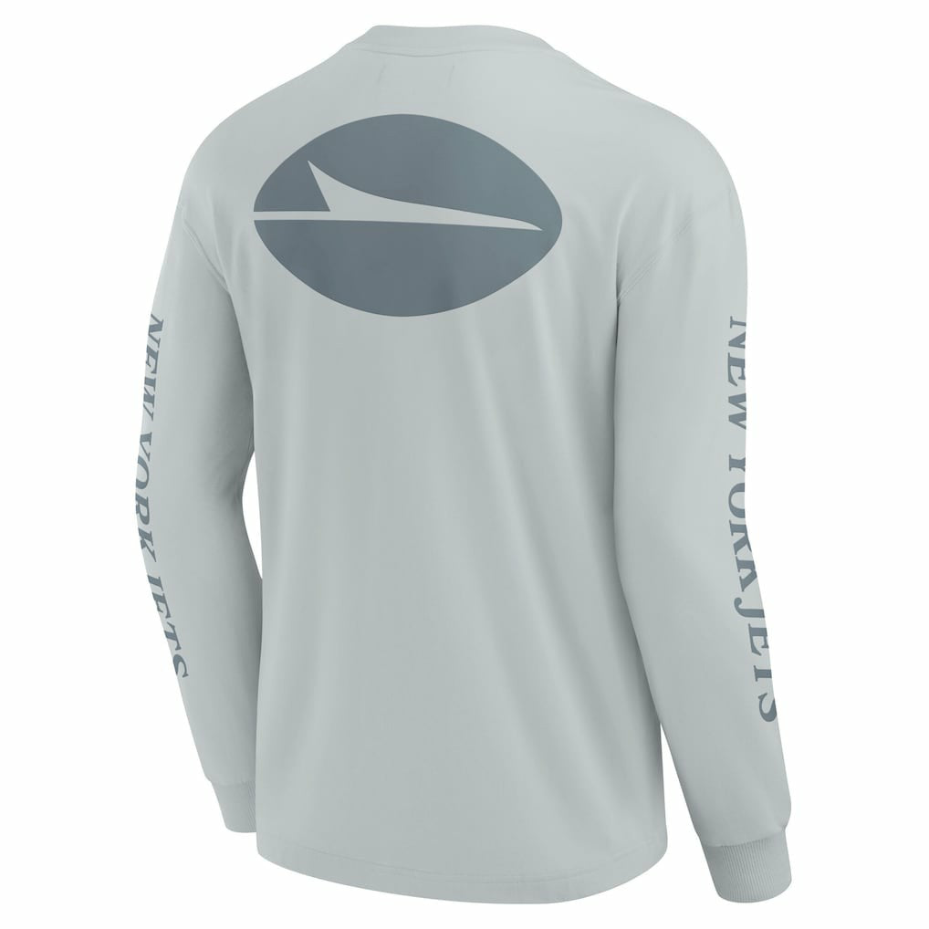 New York Jets Unisex Elements Strive Long Sleeve T-Shirt - Gray - Fanatics