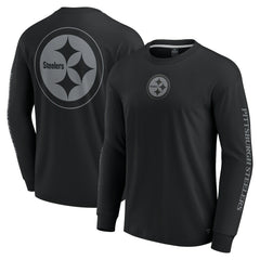 Pittsburgh Steelers Unisex Elements Strive Long Sleeve T-Shirt - Black - Fanatics