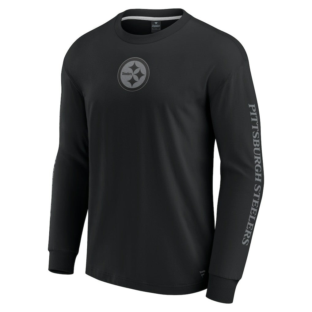 Pittsburgh Steelers Unisex Elements Strive Long Sleeve T-Shirt - Black - Fanatics