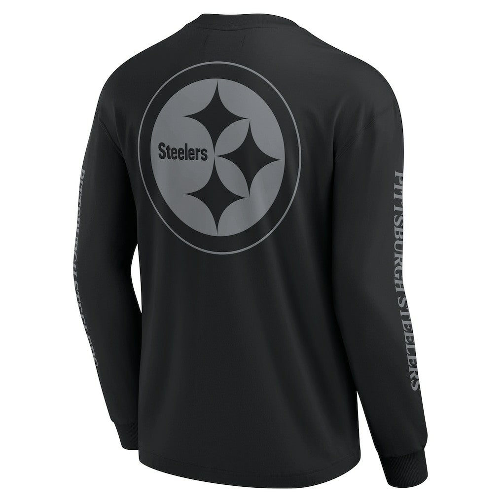 Pittsburgh Steelers Unisex Elements Strive Long Sleeve T-Shirt - Black - Fanatics