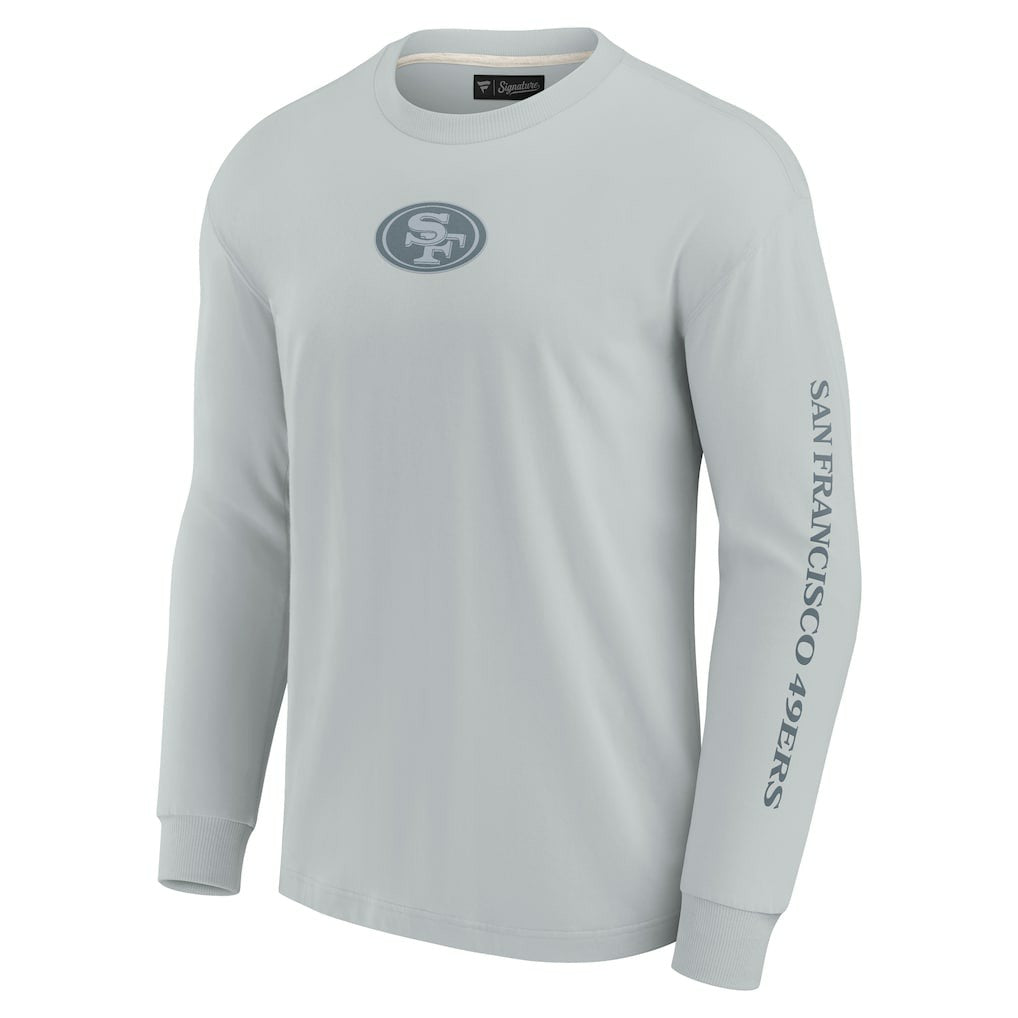 San Francisco 49ers Unisex Elements Strive Long Sleeve T-Shirt - Gray - Fanatics