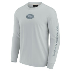 San Francisco 49ers Unisex Elements Strive Long Sleeve T-Shirt - Gray - Fanatics