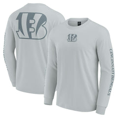 Cincinnati Bengals Unisex Elements Strive Long Sleeve T-Shirt - Gray - Fanatics
