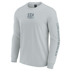 Cincinnati Bengals Unisex Elements Strive Long Sleeve T-Shirt - Gray - Fanatics