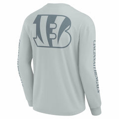 Cincinnati Bengals Unisex Elements Strive Long Sleeve T-Shirt - Gray - Fanatics