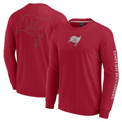 Tampa Bay Buccaneers Unisex Elements Strive Long Sleeve T-Shirt - Red - Fanatics