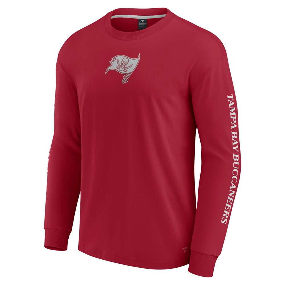 Tampa Bay Buccaneers Unisex Elements Strive Long Sleeve T-Shirt - Red - Fanatics
