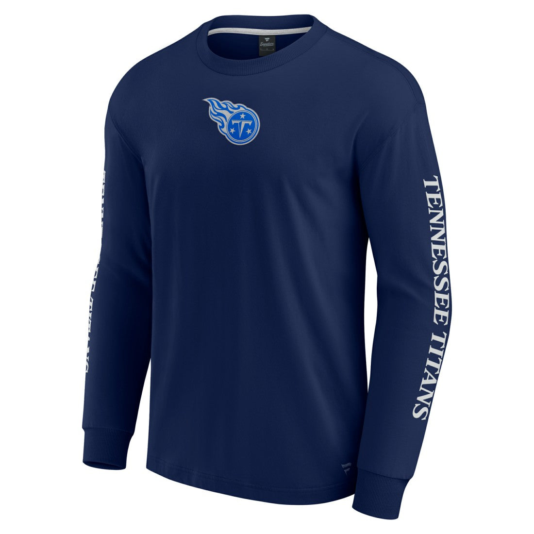 Tennessee Titans Unisex Elements Strive Long Sleeve T-Shirt - Navy - Fanatics
