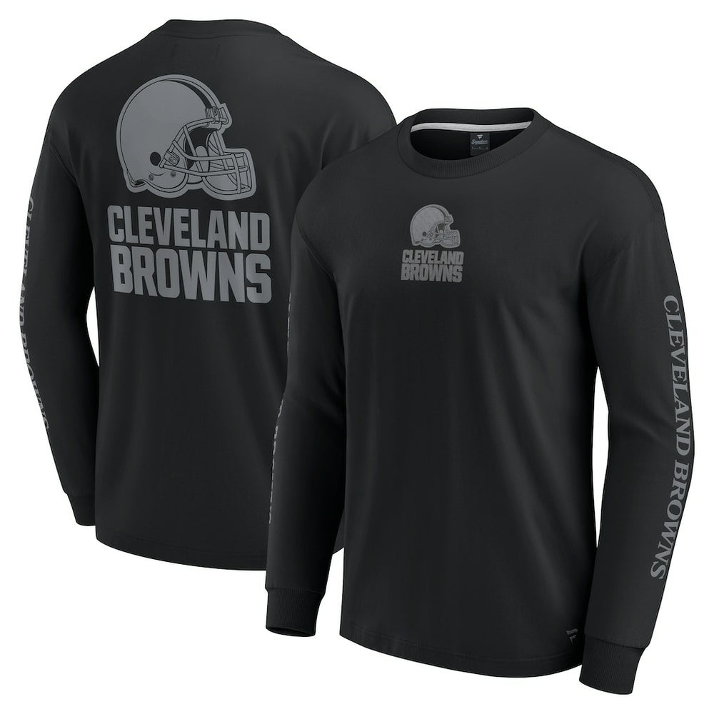 Cleveland Browns Unisex Elements Strive Long Sleeve T-Shirt - Black - Fanatics