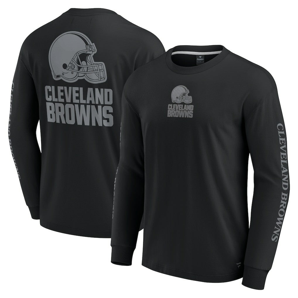 Cleveland Browns Unisex Elements Strive Long Sleeve T-Shirt - Black - Fanatics