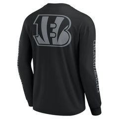 Cincinnati Bengals Unisex Elements Strive Long Sleeve T-Shirt - Black - Fanatics