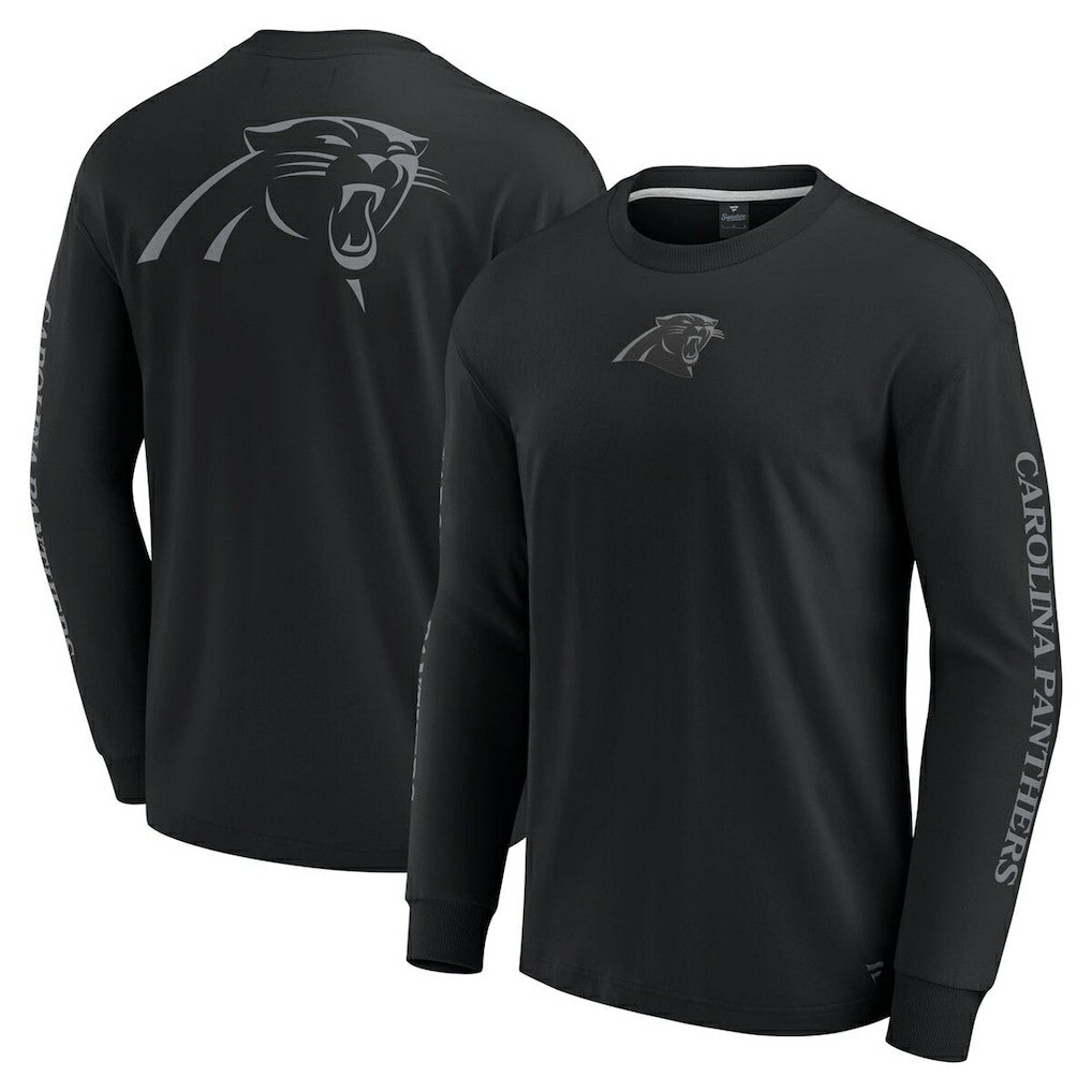 Carolina Panthers Unisex Elements Strive Long Sleeve T-Shirt - Black - Fanatics