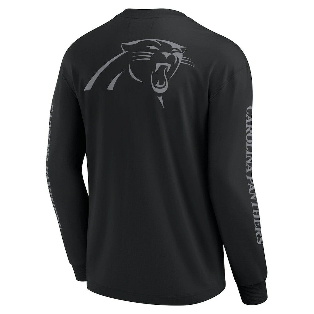 Carolina Panthers Unisex Elements Strive Long Sleeve T-Shirt - Black - Fanatics
