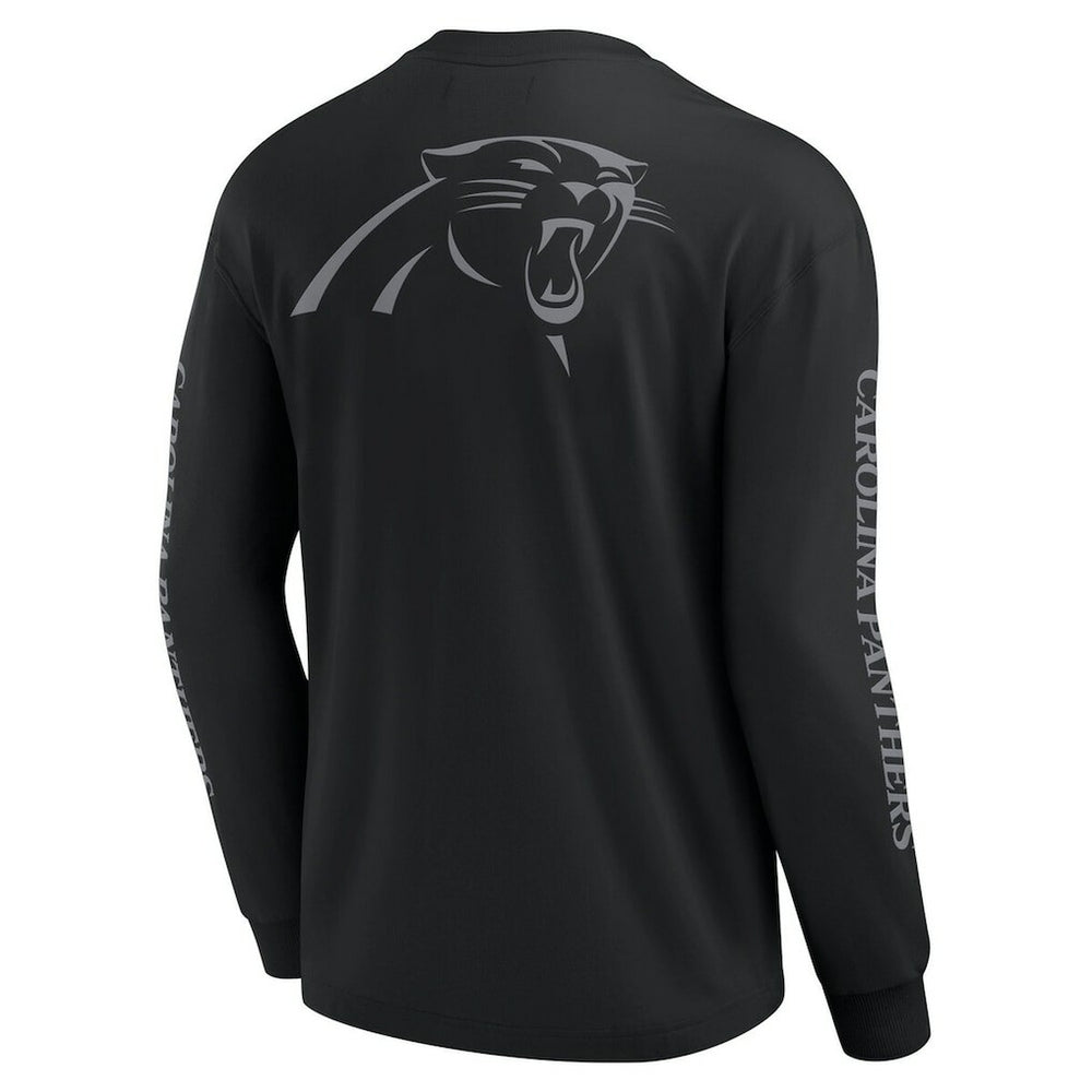 Carolina Panthers Unisex Elements Strive Long Sleeve T-Shirt - Black - Fanatics