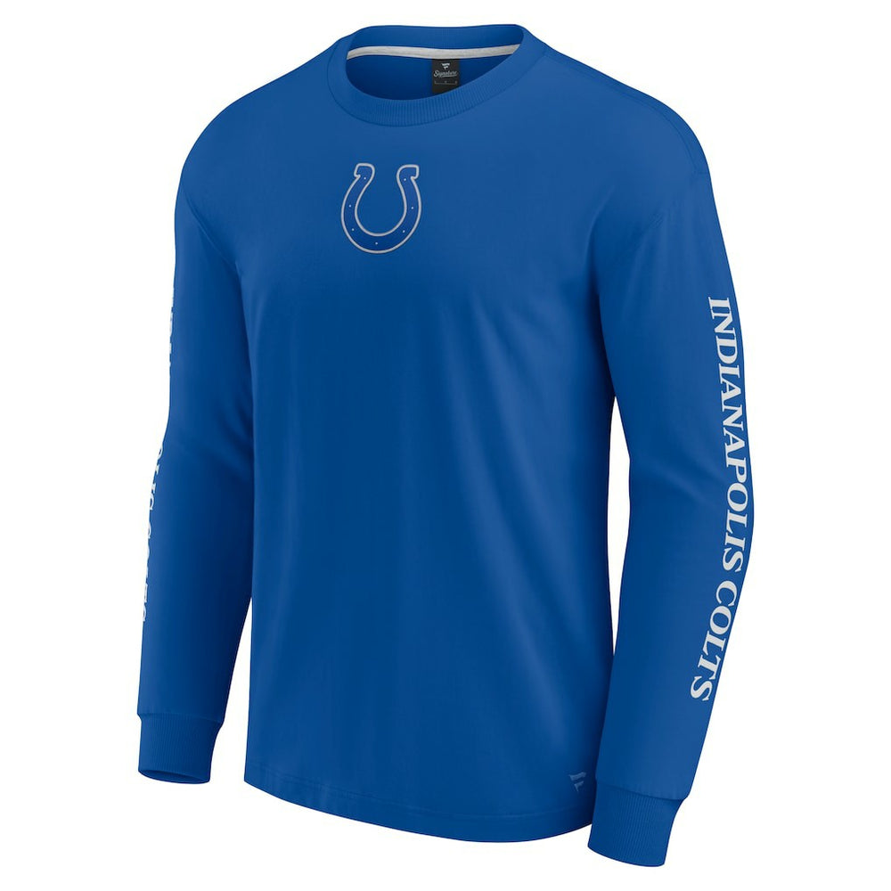 Indianapolis Colts Unisex Elements Strive Long Sleeve T-Shirt - Royal - Fanatics