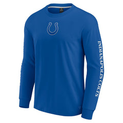 Indianapolis Colts Unisex Elements Strive Long Sleeve T-Shirt - Royal - Fanatics