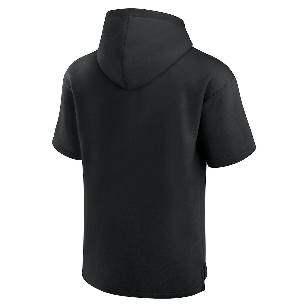 Los Angeles Chargers Unisex Elements Ready Short Sleeve Pullover Hoodie - Black - Fanatics