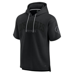 Los Angeles Rams Unisex Elements Ready Short Sleeve Pullover Hoodie - Black - Fanatics