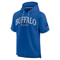 Buffalo Bills Unisex Elements Ready Short Sleeve Pullover Hoodie - Royal - Fanatics