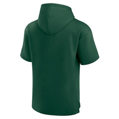 Green Bay Packers Unisex Elements Ready Short Sleeve Pullover Hoodie - Green - Fanatics