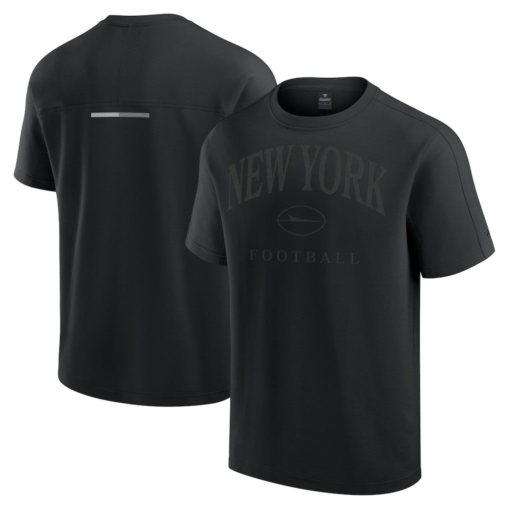 New York Jets Unisex Elements Flex Tri-Blend T-Shirt - Black - Fanatics