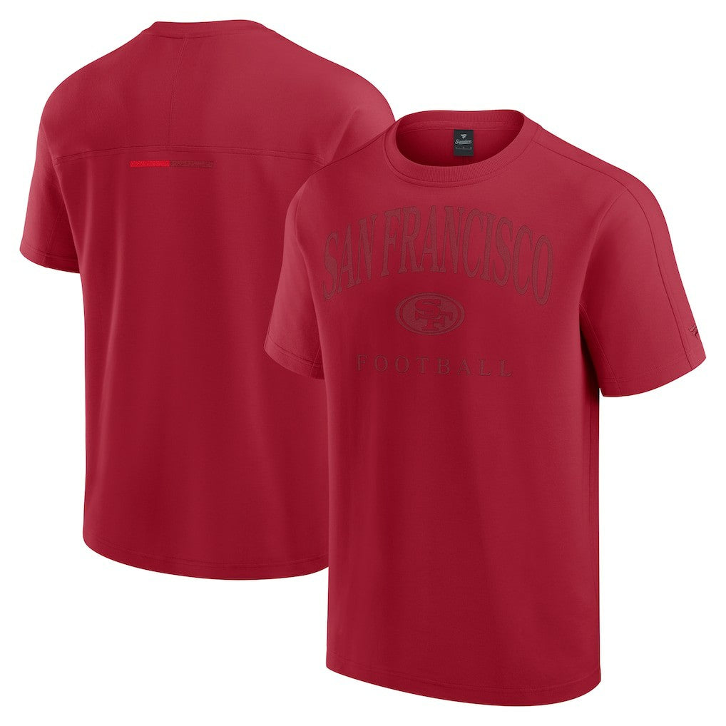 San Francisco 49ers Unisex Elements Flex Tri-Blend T-Shirt - Scarlet - Fanatics