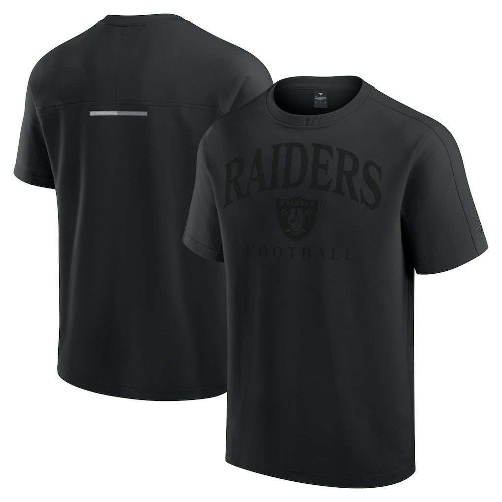 Las Vegas Raiders Unisex Elements Flex Tri-Blend T-Shirt - Black - Fanatics