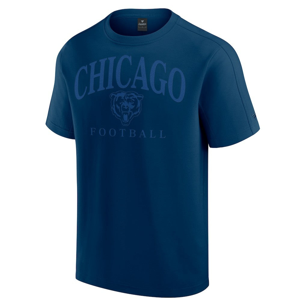 Chicago Bears Unisex Elements Flex Tri-Blend T-Shirt - Navy - Fanatics