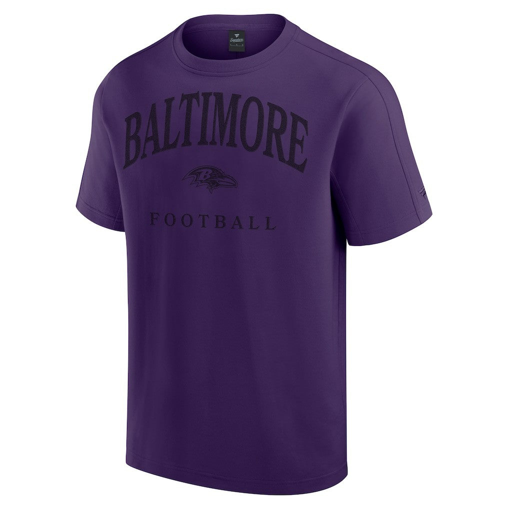 Baltimore Ravens Unisex Elements Flex Tri-Blend T-Shirt - Purple - Fanatics