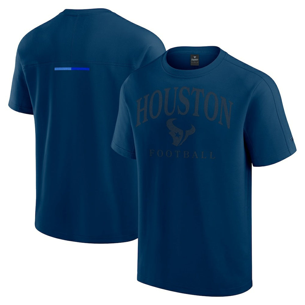Houston Texans Unisex Elements Flex Tri-Blend T-Shirt - Navy - Fanatics
