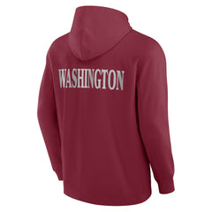 Washington Commanders Elements Blaze Tri-Blend Long Sleeve Hoodie T-Shirt - Burgundy - Fanatics