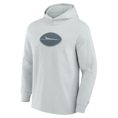 New York Jets Elements Blaze Tri-Blend Long Sleeve Hoodie T-Shirt - Gray - Fanatics