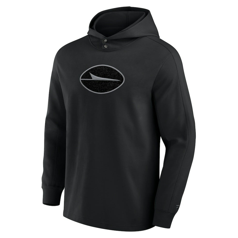 New York Jets Elements Blaze Tri-Blend Long Sleeve Hoodie T-Shirt - Black - Fanatics