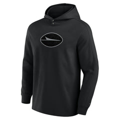 New York Jets Elements Blaze Tri-Blend Long Sleeve Hoodie T-Shirt - Black - Fanatics