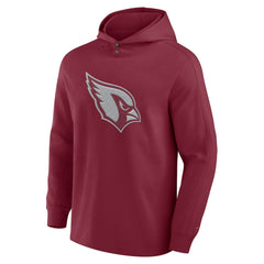 Arizona Cardinals Elements Blaze Tri-Blend Long Sleeve Hoodie T-Shirt - Cardinal - Fanatics