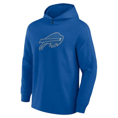 Buffalo Bills Elements Blaze Tri-Blend Long Sleeve Hoodie T-Shirt - Royal - Fanatics