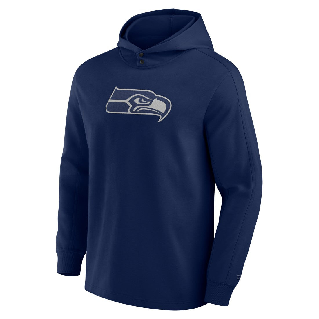 Seattle Seahawks Elements Blaze Tri-Blend Long Sleeve Hoodie T-Shirt - College Navy - Fanatics