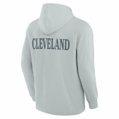 Cleveland Browns Elements Blaze Tri-Blend Long Sleeve Hoodie T-Shirt - Gray - Fanatics