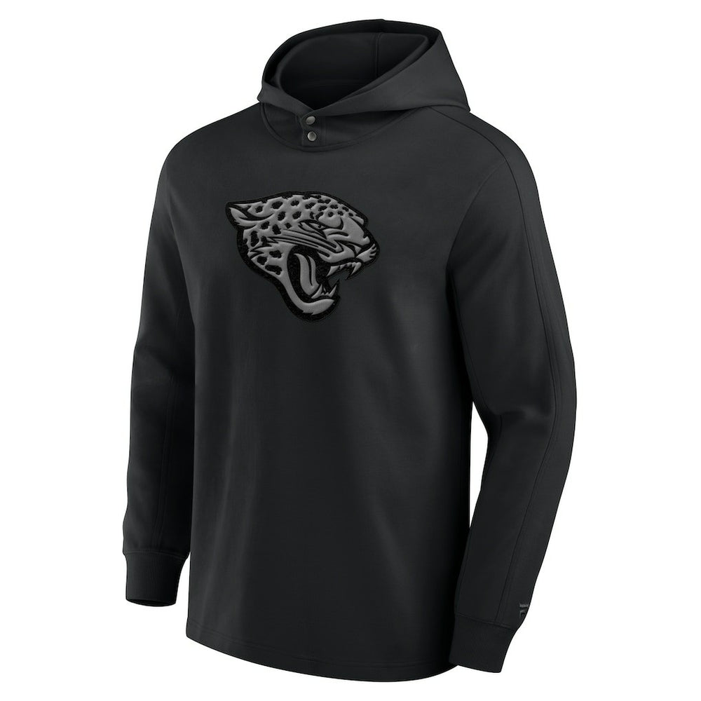 Jacksonville Jaguars Elements Blaze Tri-Blend Long Sleeve Hoodie T-Shirt - Black - Fanatics