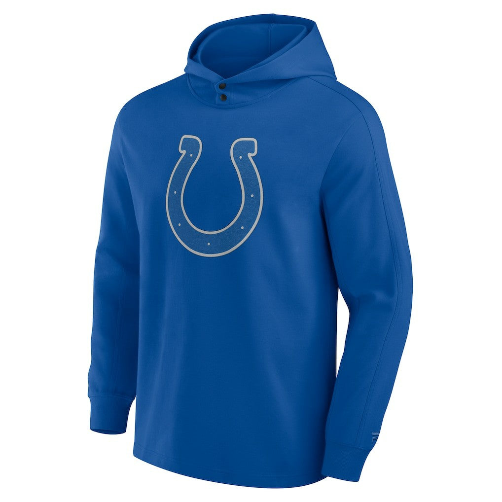 Indianapolis Colts Elements Blaze Tri-Blend Long Sleeve Hoodie T-Shirt - Royal - Fanatics