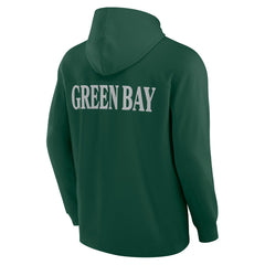 Green Bay Packers Elements Blaze Tri-Blend Long Sleeve Hoodie T-Shirt - Green - Fanatics