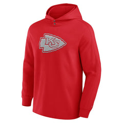 Kansas City Chiefs Elements Blaze Tri-Blend Long Sleeve Hoodie T-Shirt - Red - Fanatics