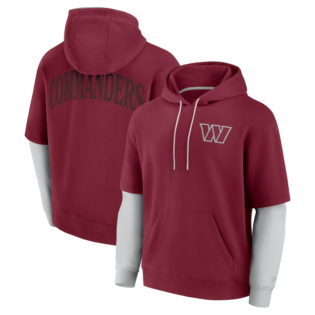 Washington Commanders Unisex Sleek Elements Pullover Hoodie - Burgundy - Fanatics