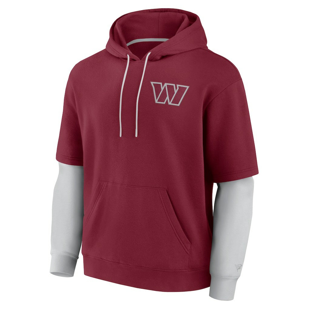 Washington Commanders Unisex Sleek Elements Pullover Hoodie - Burgundy - Fanatics