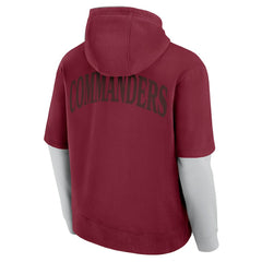 Washington Commanders Unisex Sleek Elements Pullover Hoodie - Burgundy - Fanatics