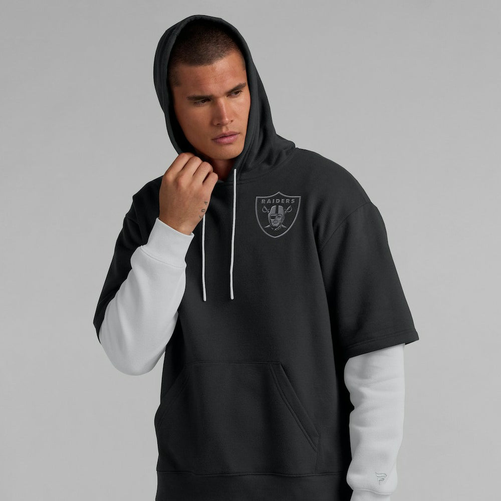Las Vegas Raiders Unisex Sleek Elements Pullover Hoodie - Black - Fanatics