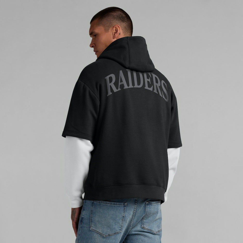 Las Vegas Raiders Unisex Sleek Elements Pullover Hoodie - Black - Fanatics