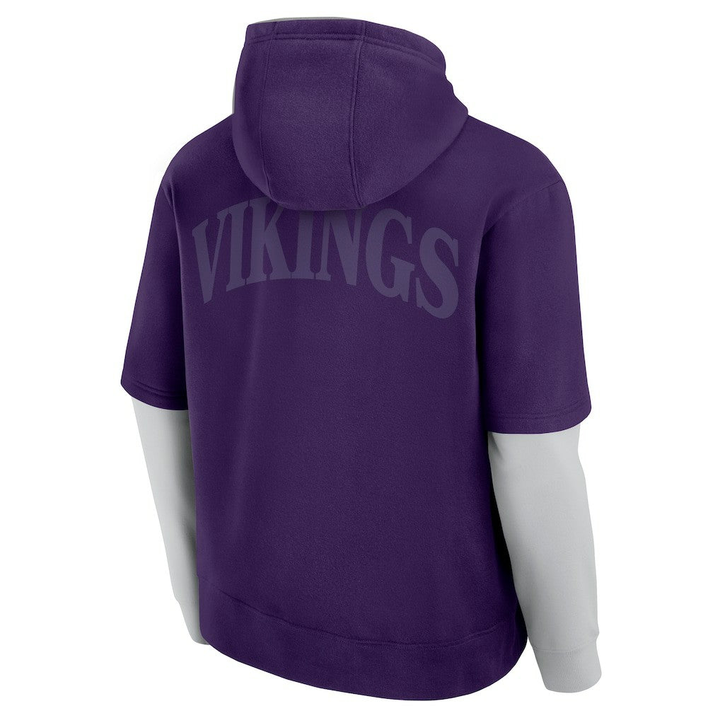 Minnesota Vikings Unisex Sleek Elements Pullover Hoodie - Purple - Fanatics