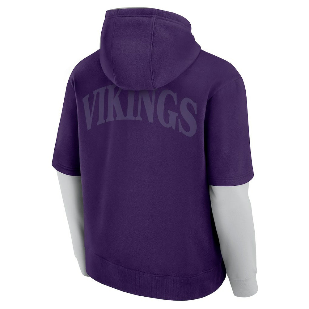 Minnesota Vikings Unisex Sleek Elements Pullover Hoodie - Purple - Fanatics