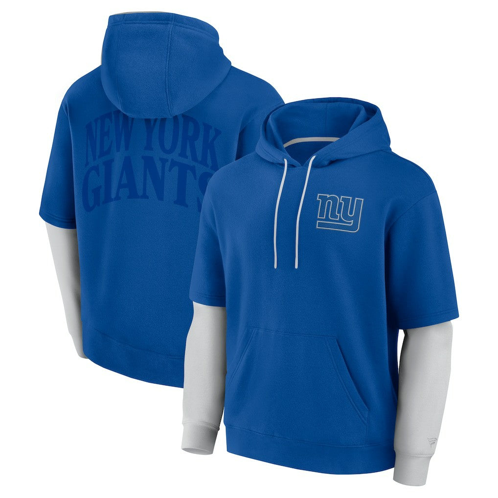 New York Giants Unisex Sleek Elements Pullover Hoodie - Royal - Fanatics
